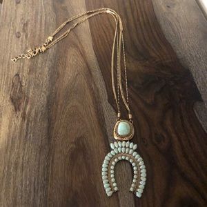Light Turquoise Squash Necklace